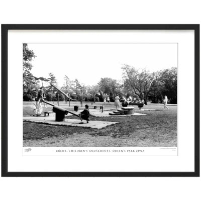 Crewe, Childrens Amusements, Queens Park C1965 by Francis Frith - Single Picture Frame Print