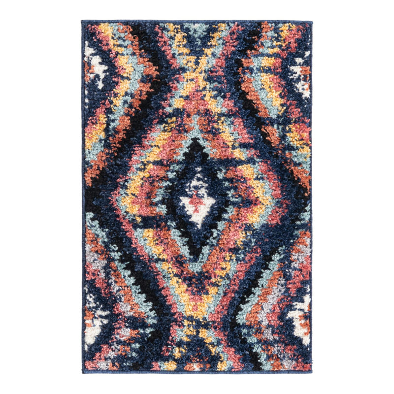 Finis Geometric Indoor Rug, Rectangle 2' x 3'1"