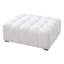 Repose-pieds blanc polyvalent Boucle