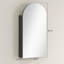 15.7mm W 31.5mm H Wall Mounted Required Framed Medicine Cabinet Mirror Adjustable-1109108196