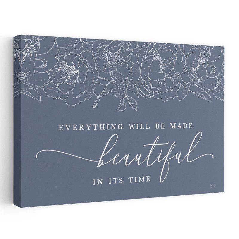 Tout sera magnifique - Art floral contemporain d'inspiration contemporaine, H 16 po x l 24 po