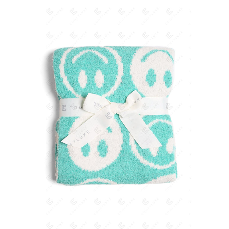 Jeté doux pour enfants , Bleu