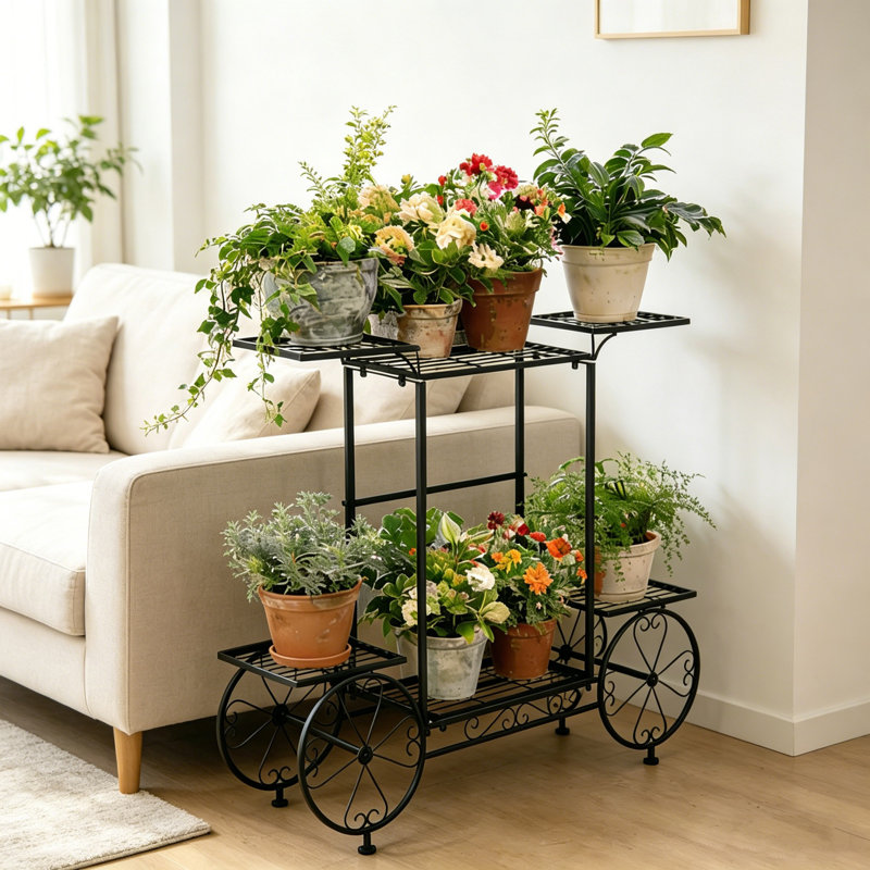 Anjeli Metal Plant Stand