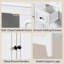 Meuble-lavabo de 36 po avec lavabo, armoire de rangement à double porte et double tiroir en céramique