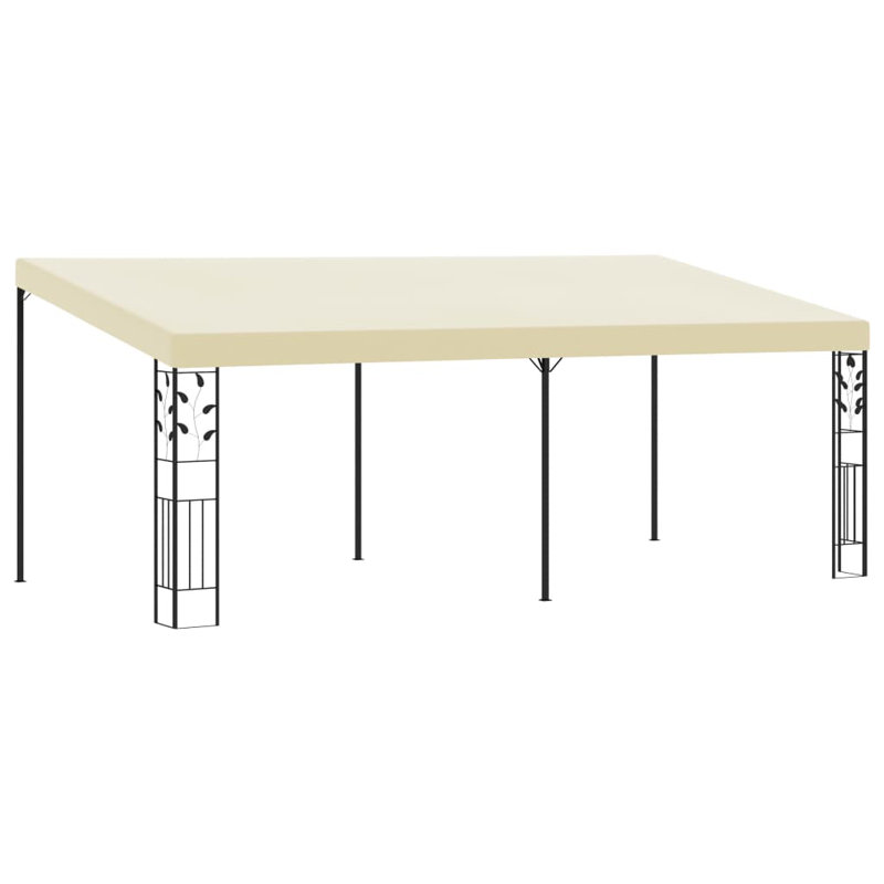 Aviston 6m W x 3m D Steel Patio Gazebo, Cream