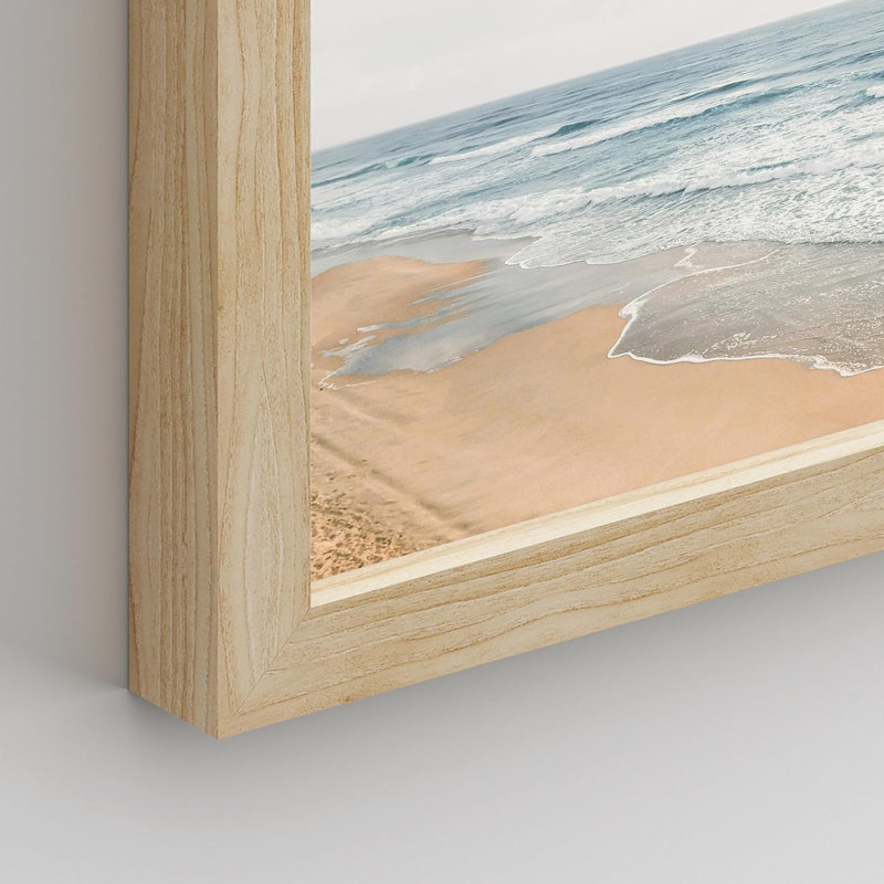 Coastal Reeds Plant Beach Ocean Nature Landscape Prints Pampas Grass, reproduction d'art encadrée sur papier, 8 pièces