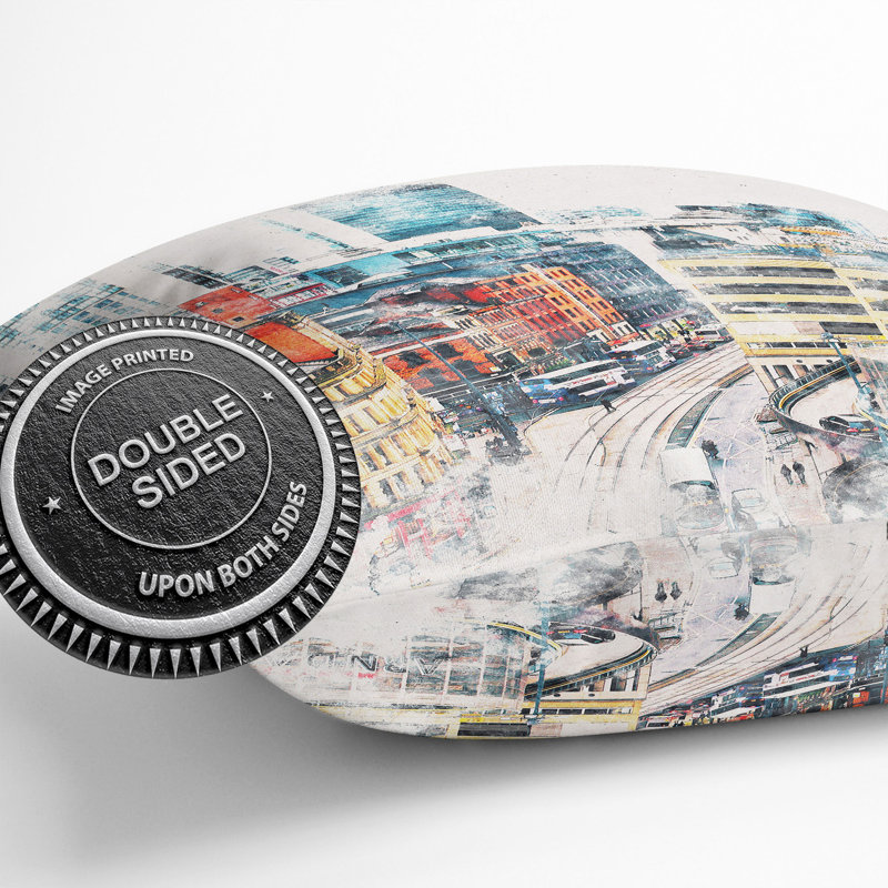 Square Cushion, 55cm H x 55cm W x 20cm D