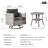 Bobia - Person Patio Conversation Sets with Cushions-508729530