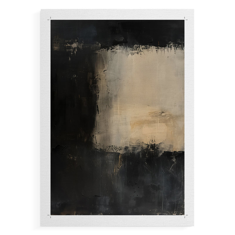 ABSTRACT Series CCGL III - Impression sur toile seulement - NON CADRE, H 12 po x l 8 po