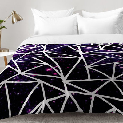 Fimbis Polyester Geometric Shapes Comforter Set