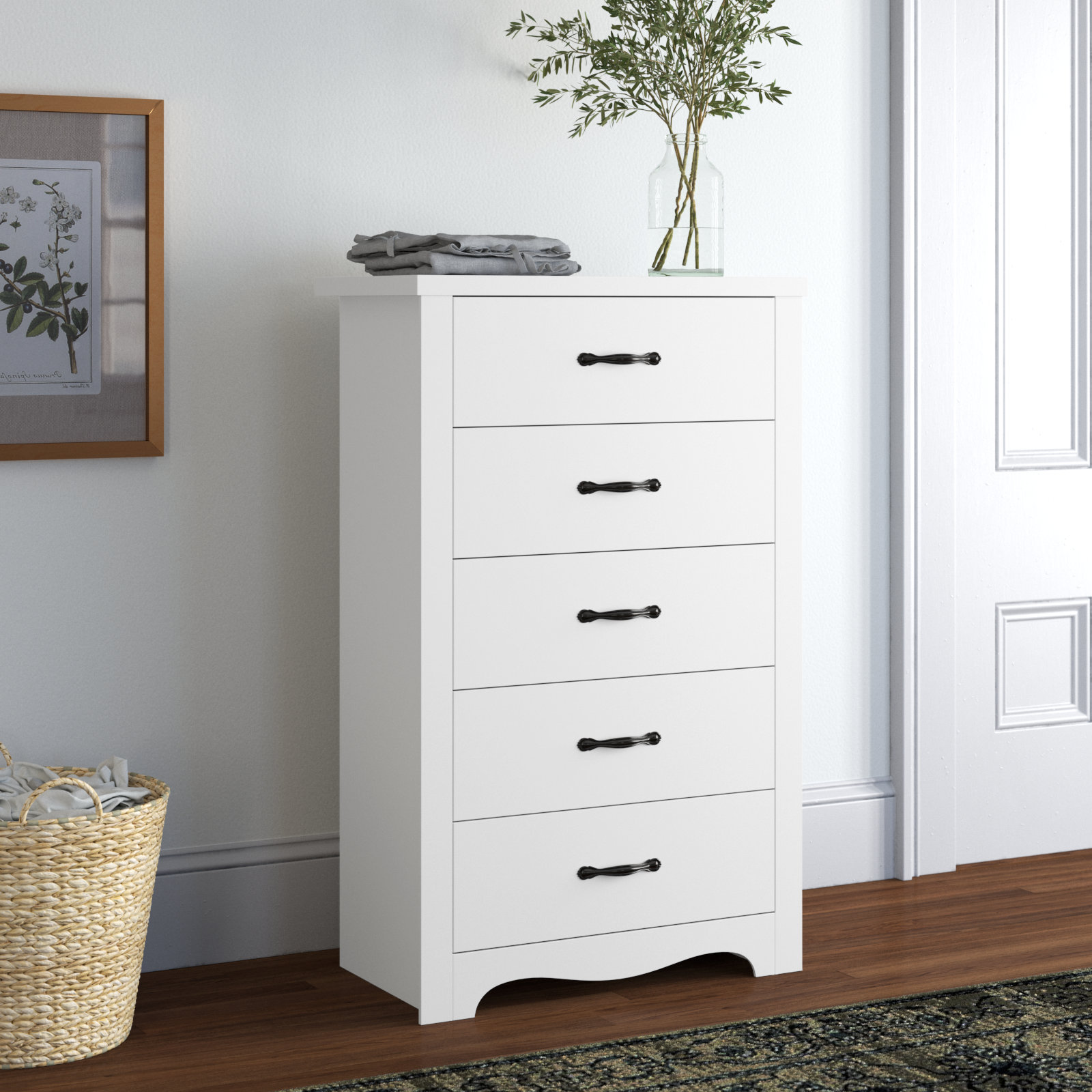 Lark Manor™ Antonyo 5 Drawer 26.65'' W Dresser & Reviews | Wayfair