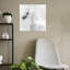 «Ethereal White Horse Dramatic Elegant Ethereal Horse Nature Portrait», art mural