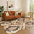 Premium Machine Washable Crestover AMF1878 Aztec Rug-434686627
