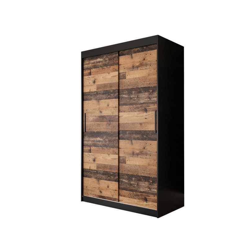 Alpesh 2 Door Manufactured Wood Wardrobe