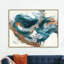 Silvery Wave III Painting by Samuel Kane