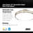 Doneshia Acrylic LED Semi Flush Mount-397143008