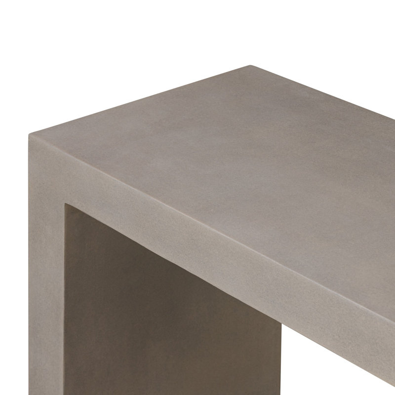 Parish Outdoor Buffet & Console Table, Gray Concrete