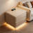 Modern 2-Drawer Smart Nightstand With LED light