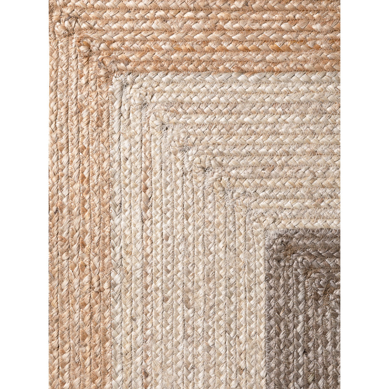 Hanse Home Juno Fusion - Jute Rug, Natural Rug for Living room, Bedroom, Diningroom