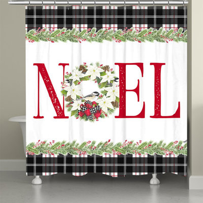 Sydnee Geometric Shower Curtain