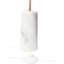 Norrington 154cm White Marble/Copper Traditional Floor Lamp-317711089