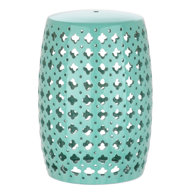 Tabouret de jardin Gisella, Bleu pâle