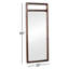Rosy Solid Wood Rectangle Floor Mirror