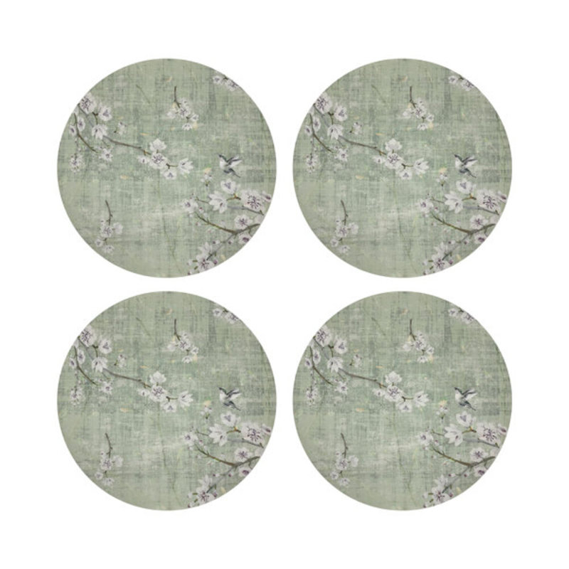 Sous-verres Blossom Fantasia Celadon, Céladon