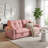 77'' Wide Convertible Sofa with Adjustable Back-1538329133