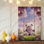 Reproduction d'art sur toile, "Un ours en peluche rose pastel moelleux avec une expression joyeuse"-846517432