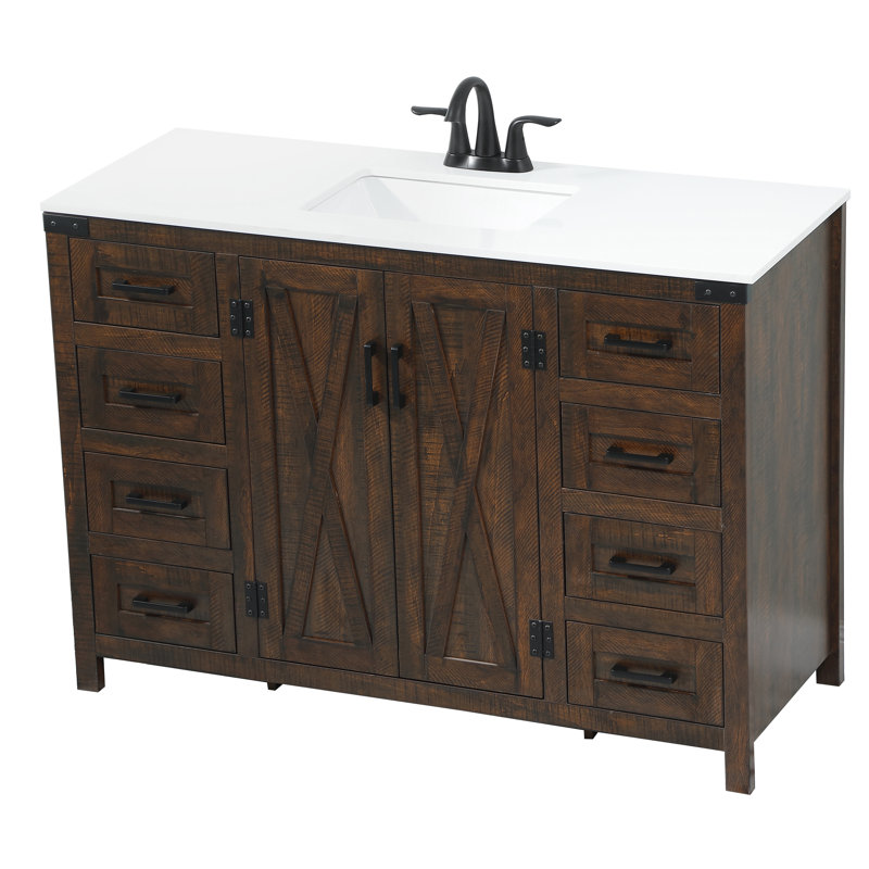 Ensemble de meuble-lavabo simple 48 po Slayton, Expresso