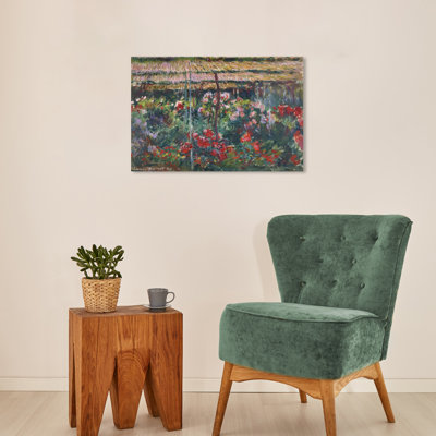 «Peony Garden on Canvas» par Claude Monet
