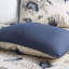 Courtepointe en microfibre bleue - Lit simple / simple TG