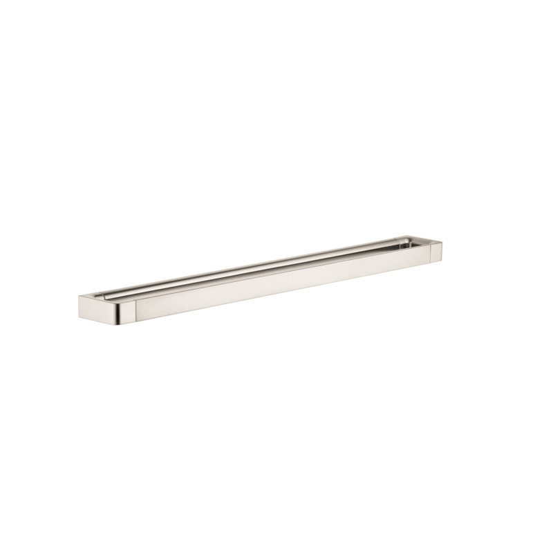 Universal 27" Wall Mounted Towel Bar, Brushed Nickel, 1.2" H x 3" W x 3" D