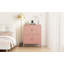 40 Inches High Metal Storage Locker with 4 Doors, Ventilated Design for Home and Office Use