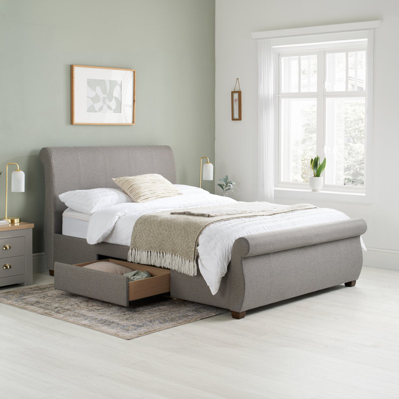 Angarano Upholstered Bed Frame, Kingsize (5')	