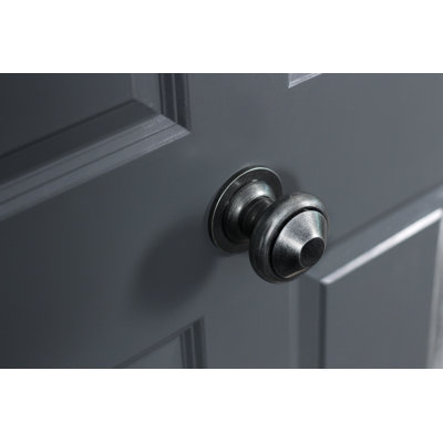 Pewter Regency Centre Door Knob