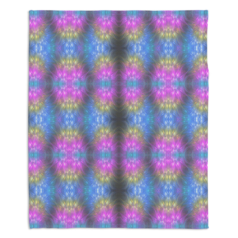 Hand Woven Throw Blanket, 68" W x 80" L
