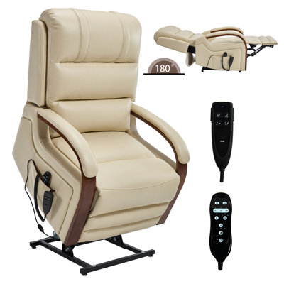 Fauteuil inclinable électrique Power Leatheraire