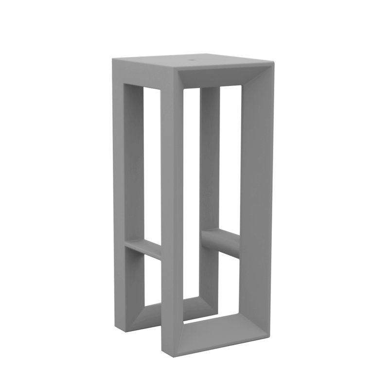 Frame 28.25" Patio Bar Stool, Steel