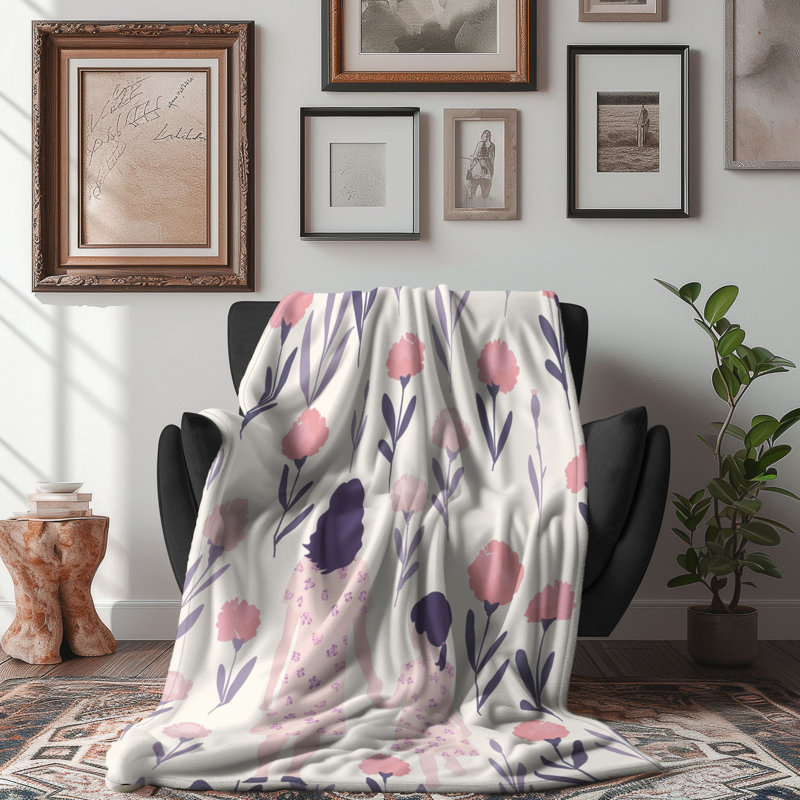 Soft Mom - 1 Piece Premium Blanket, 60" W x 80" L