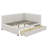 Cathaline Full Size Upholstered Daybed with 2 Storage Drawers Sofa Bed Frame-1496762140