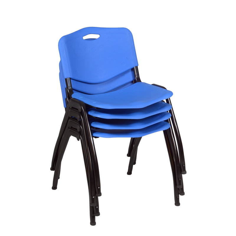 Table de salle à manger Neyland Cain, Bleu, H 29 po x l 36 po x P 36 po, Cerisier
