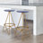 Melster 30" Modern Industrial Metal Backless Circular Bar Stool-1062454573