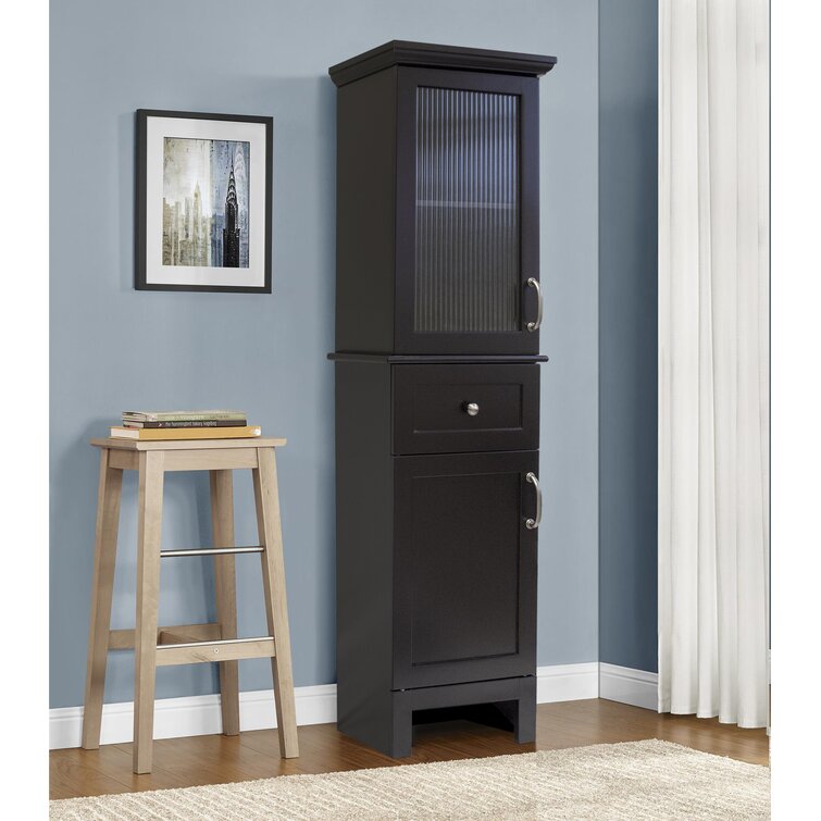 Darby Home Co Tindle Freestanding Linen Cabinet & Reviews