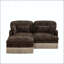 Canapé modulaire en chenille à imprimé léopard-186084144-186084145