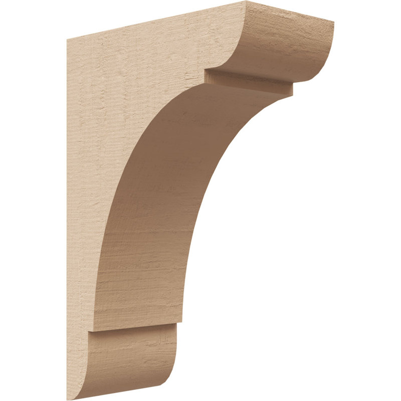 Bois de cèdre brut olympique TimberThane Corbel, brun clair apprêté, H 6 po x l 2 po x P 4 po