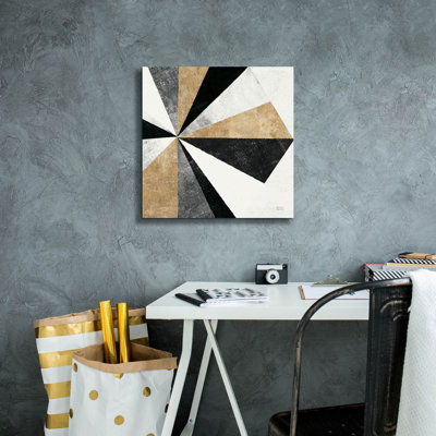 'Triangulawesome 2 Bwg '  by Michael Mullan Canvas Wall Art