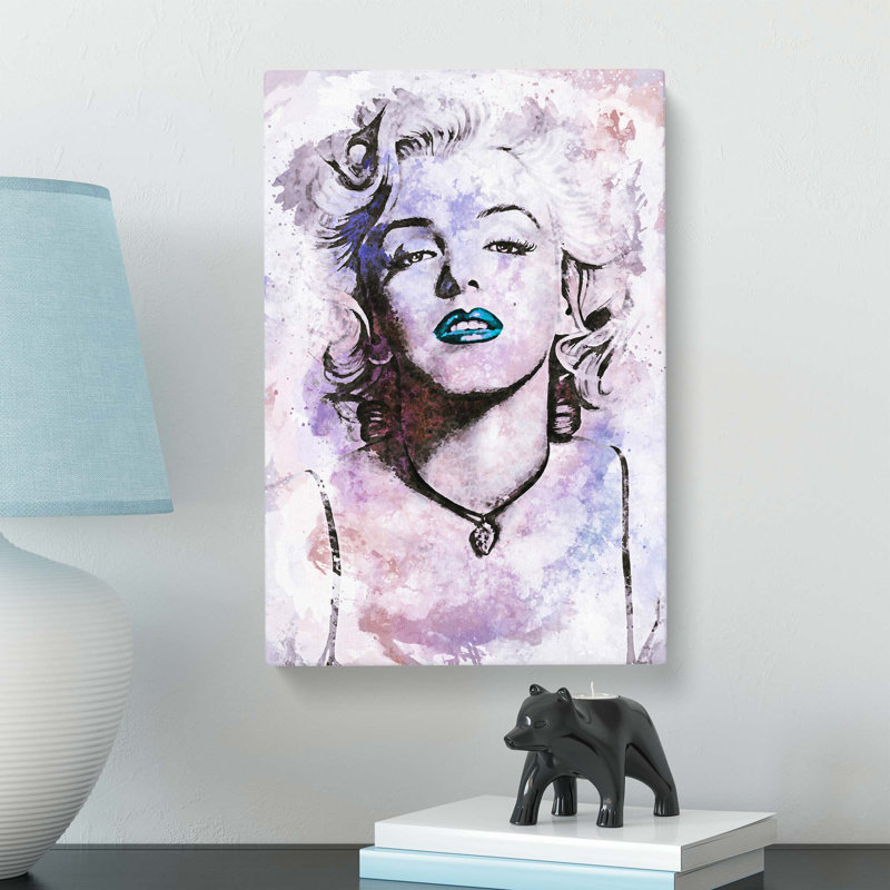 Marilyn Monroe - Wrapped Canvas, 76.2 cm H x 50.8 cm W