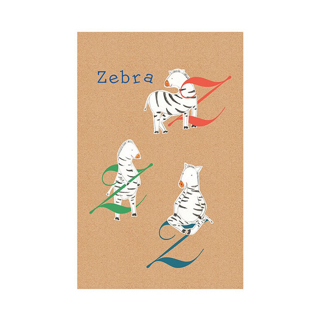 Poster Animal ABC Z